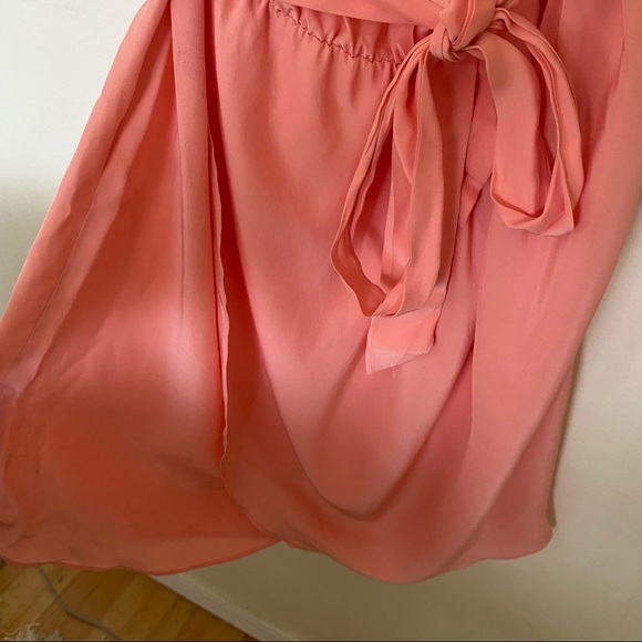 Silk ruffle mini dress - Picture 3 of 7